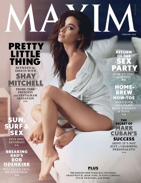 Shay Mitchell 登封面演绎火辣性感